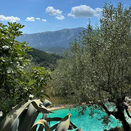 Mas Proti Maison Vue Incroyable Sur Le Ventoux וילה *